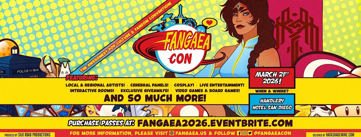 Fangaea 2026 - The Awesomest Pop Culture and Fandom Convention