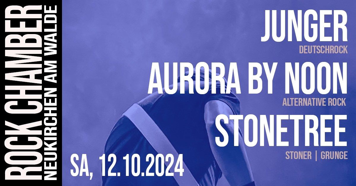 ROCK CHAMBER mit Aurora By Noon, Junger & Stonetree