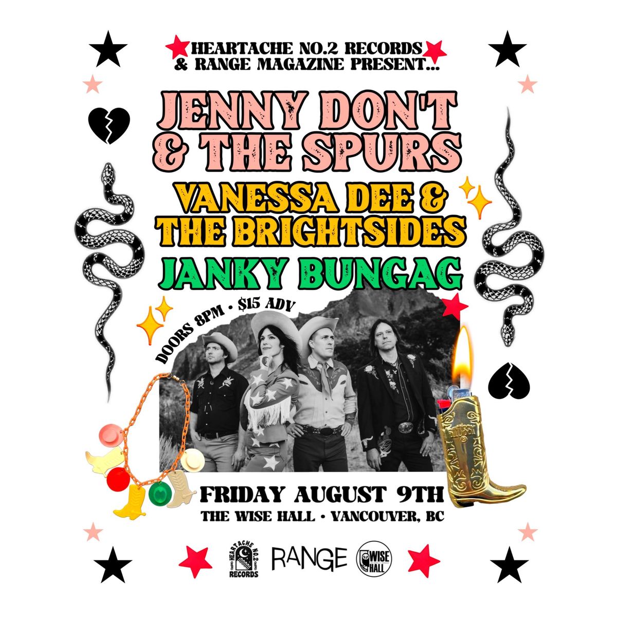 Jenny Don\u2019t & The Spurs (PDX) with Vanessa Dee & The Brightsides and Janky Bungag