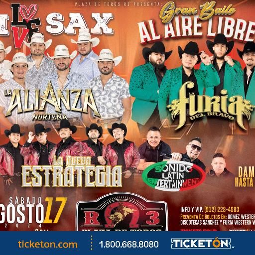 LA ALIANZA , LA FURIA ,SONIDO LATIN , AUSTIN , TX 