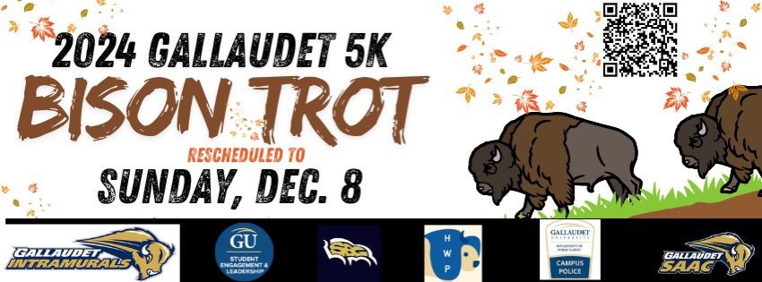 2024 Gallaudet 5K Bison Trot