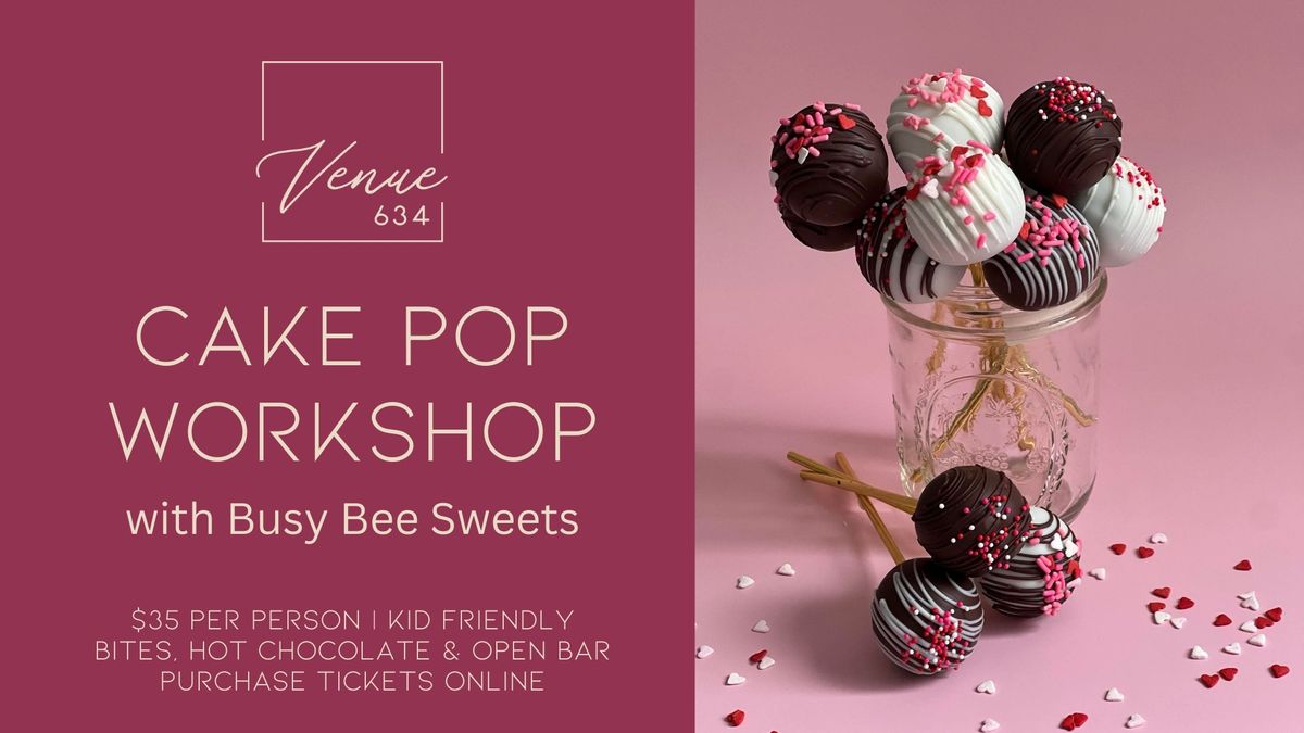 2.10 Cake Pop Workshop