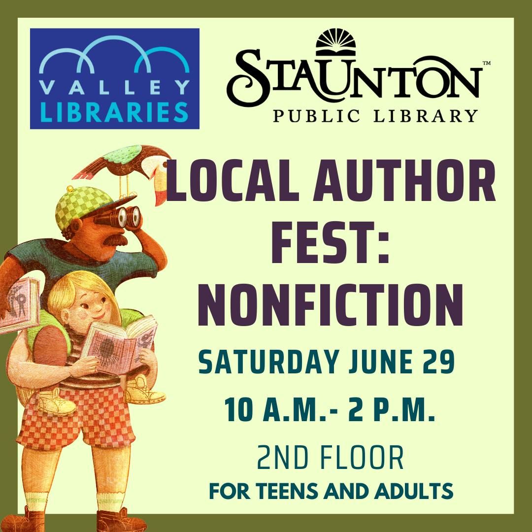 Valley Libraries Local Author Fest - Nonfiction