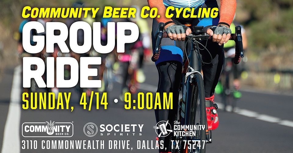 Community Beer Cycling: Group Ride 4\/14