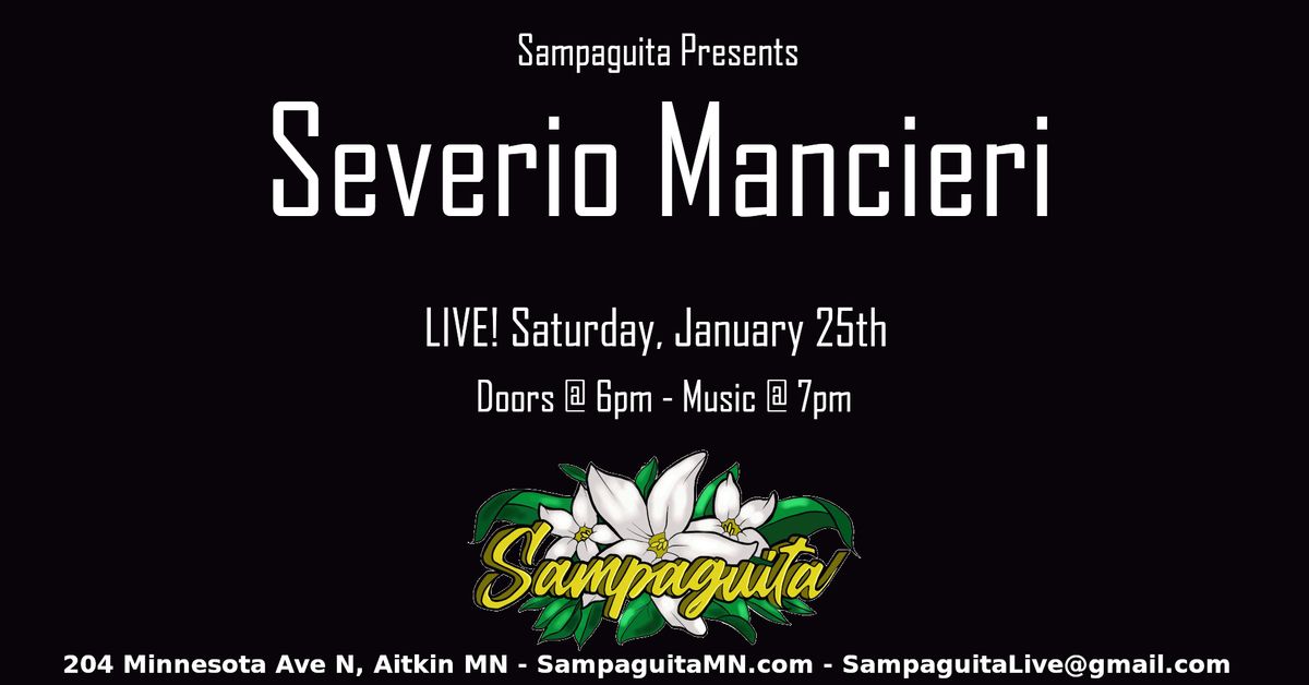 Severio Mancieri - Live @ Sampaguita