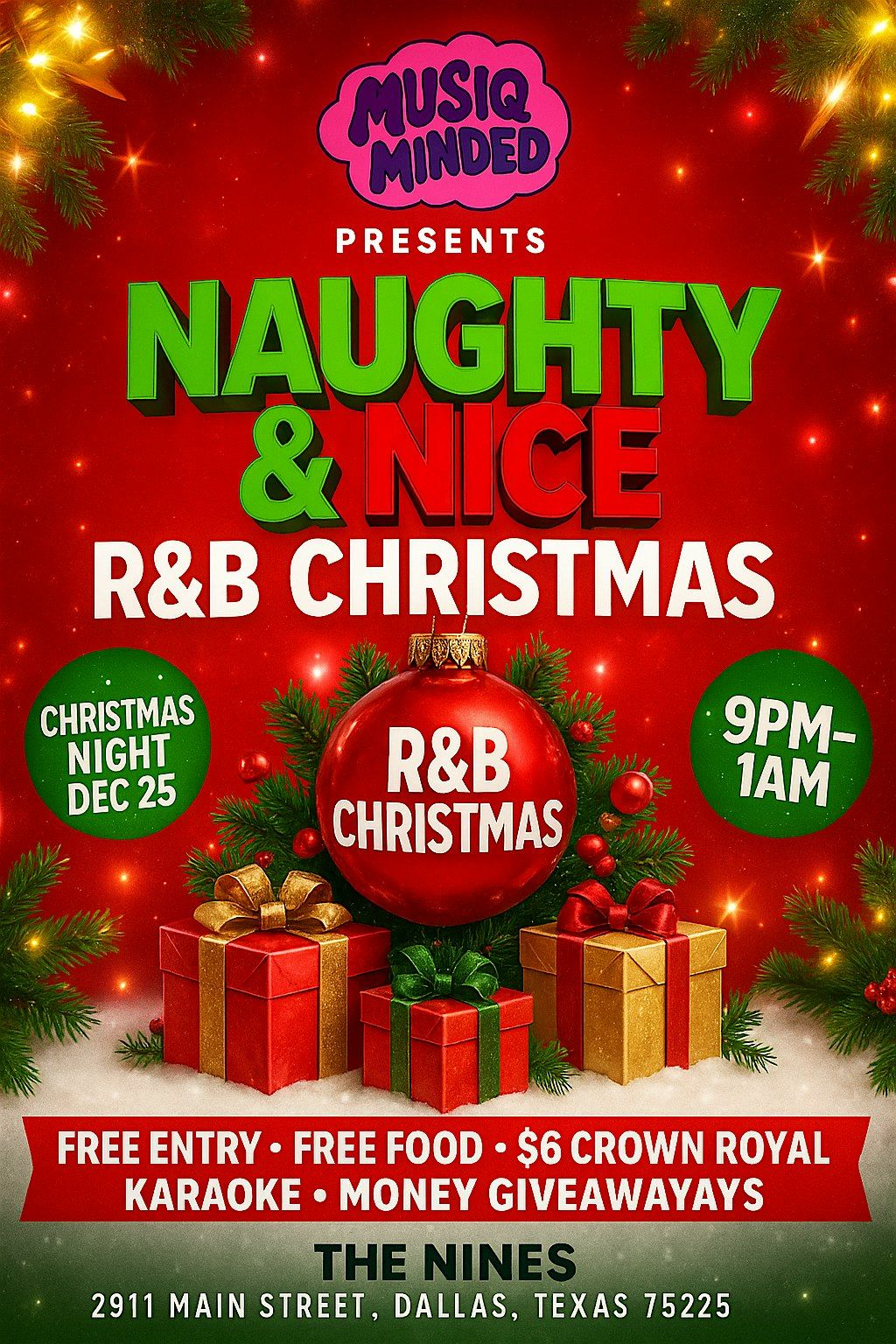 MusiQ Minded Presents: Naughty & Nice R&B Christmas