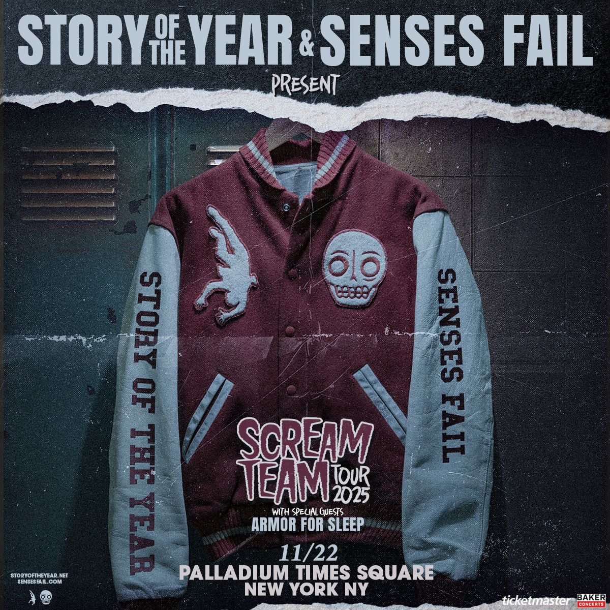 Story of the Year and Senses Fail at Roadrunner