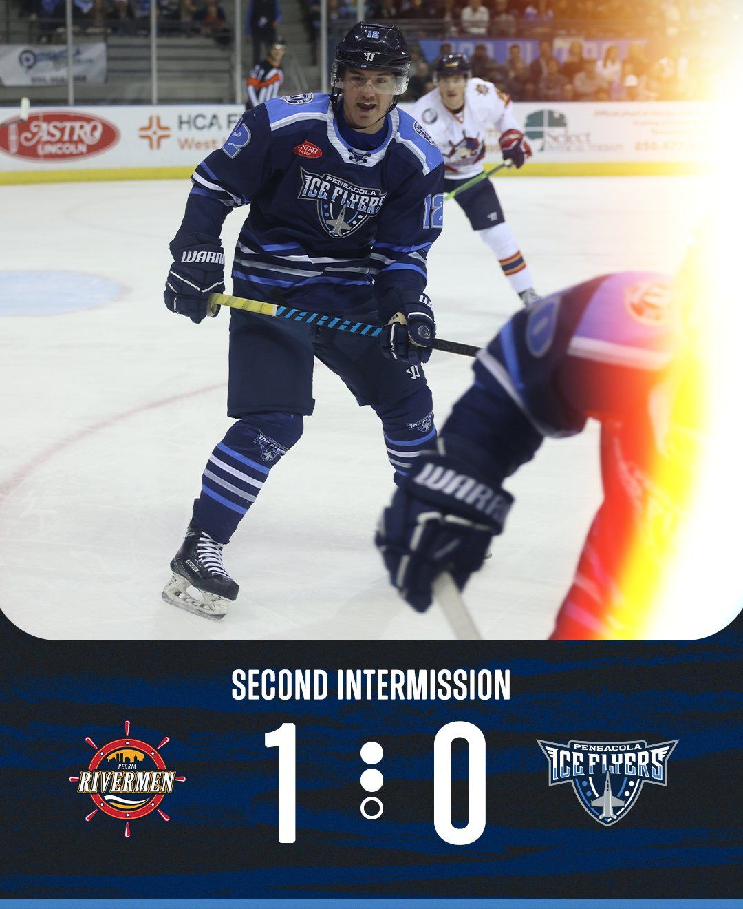 Pensacola Ice Flyers at Peoria Rivermen