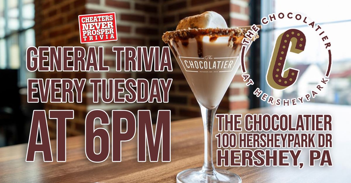 General Trivia at The Chocolatier - Hershey