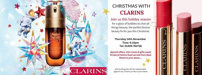 Clarins Gold Christmas Party