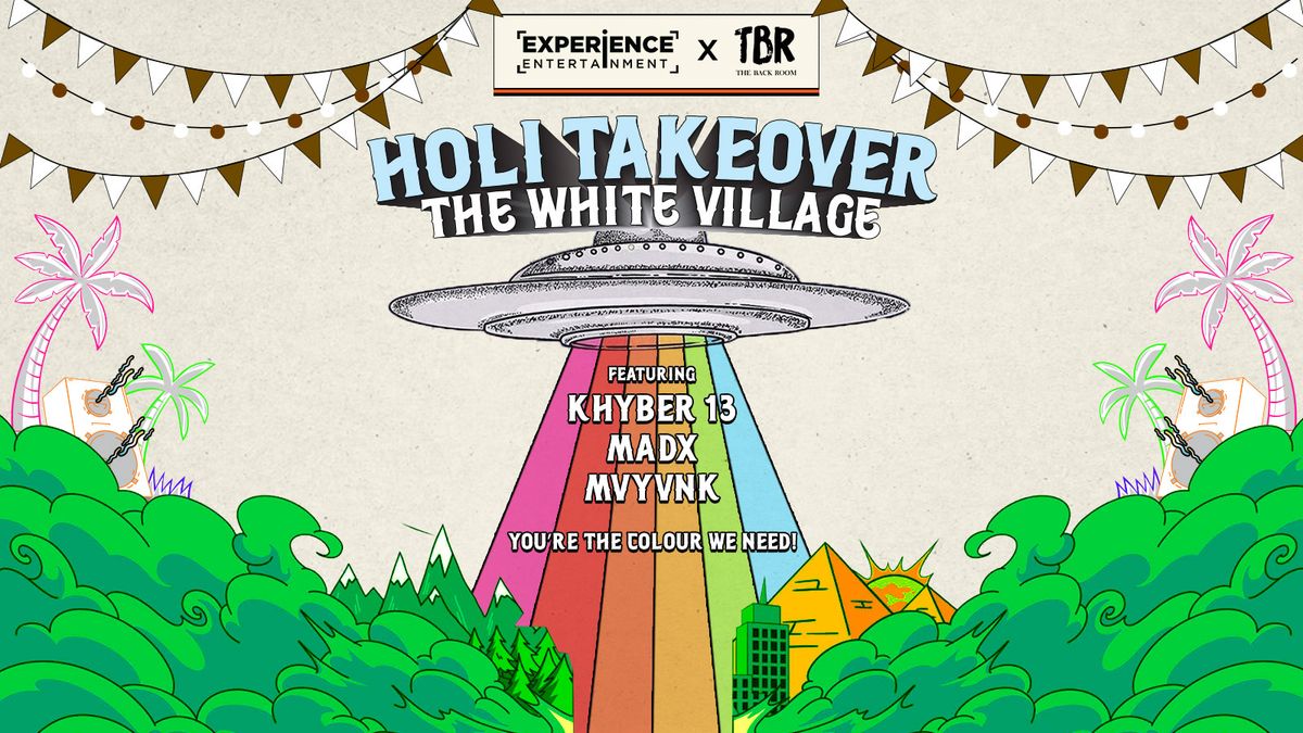 Holi Takeover - White Village