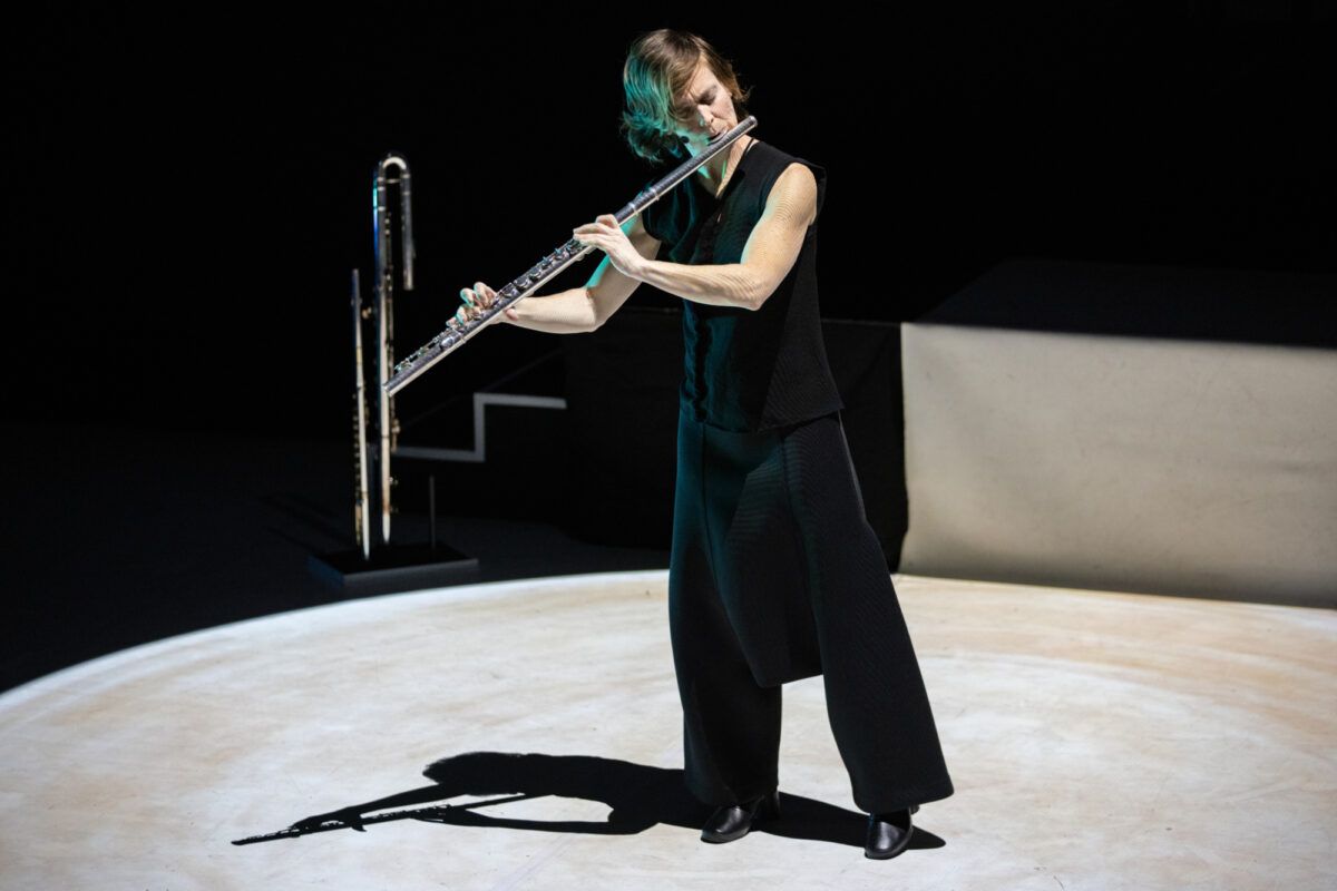 Claire Chase at Herbst Theatre