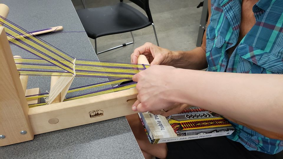 Small Loom Weaving Tapestry, Rigid Heddle, and Band Loom Weaving with