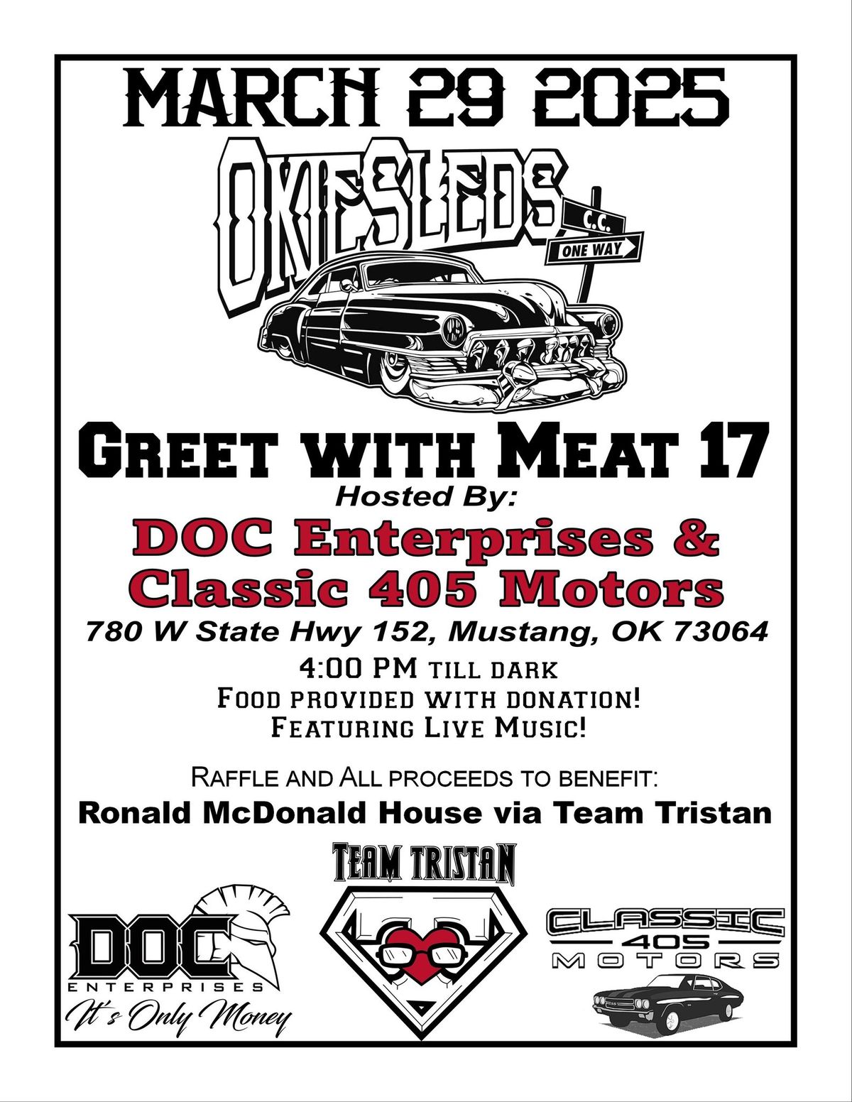 Greet With Meat 17 presented by the Okie Sleds