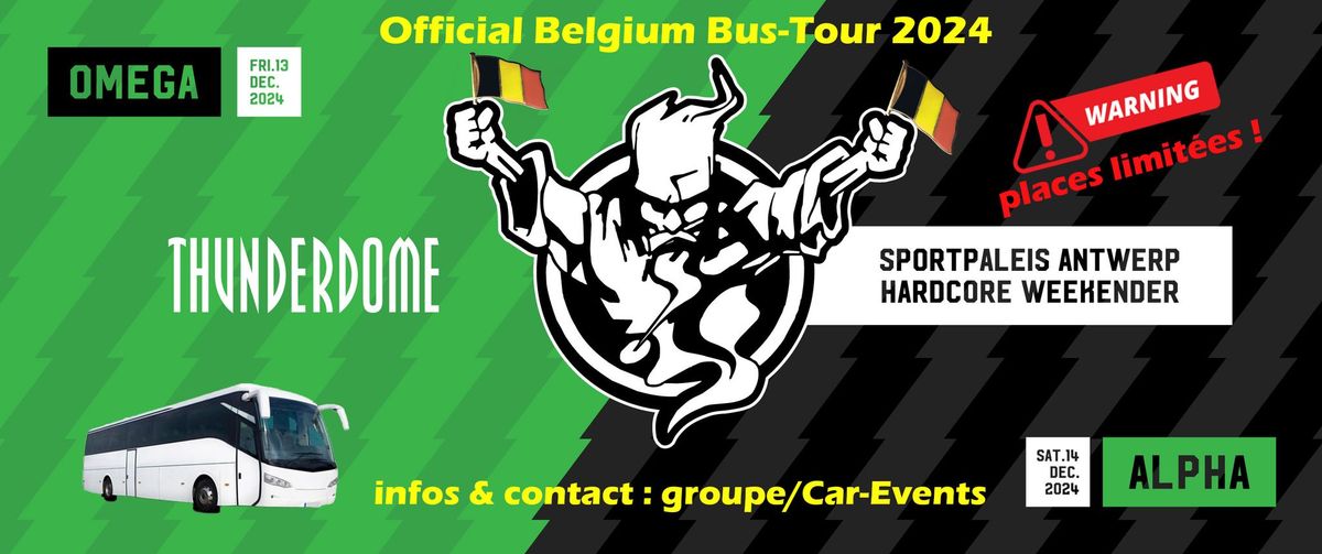 Thunderdome 2024 Belgium BusTour, Sportpaleis Antwerpen, 13 December