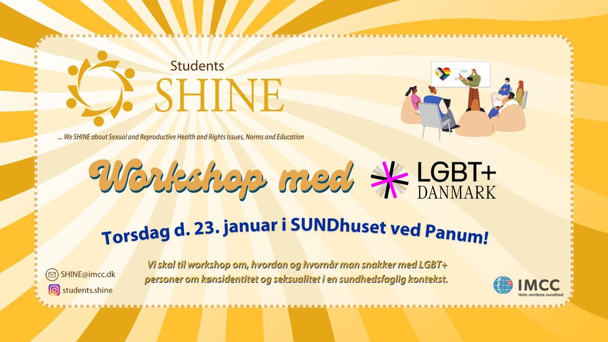 Workshop med LGBT+ Danmark 