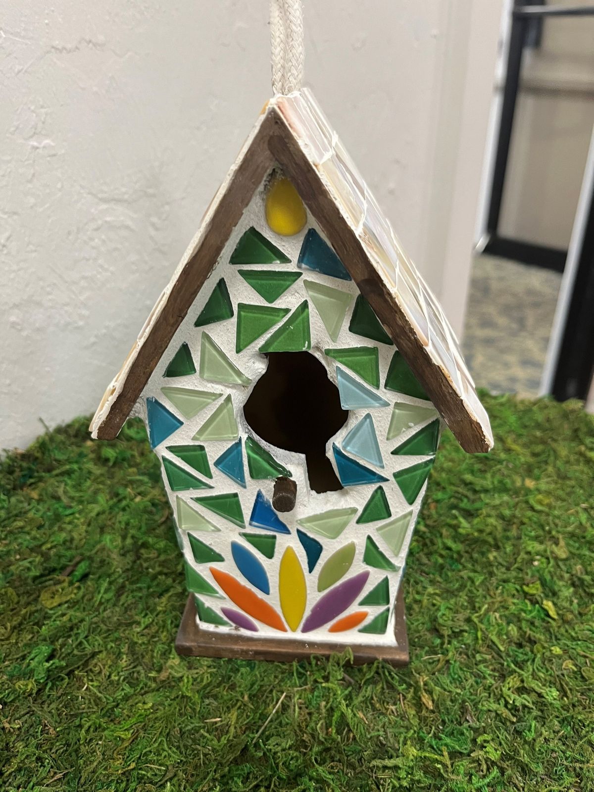 Mosaic Birdhouse 