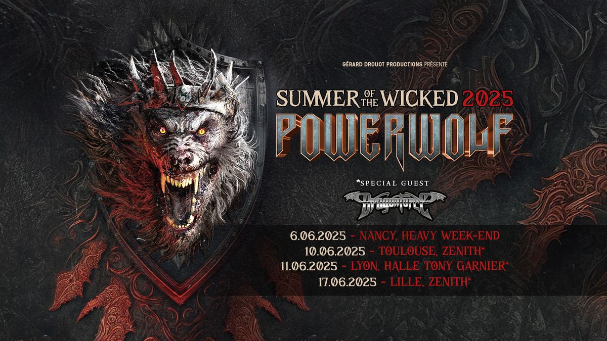 POWERWOLF | Z\u00e9nith Toulouse M\u00e9tropole