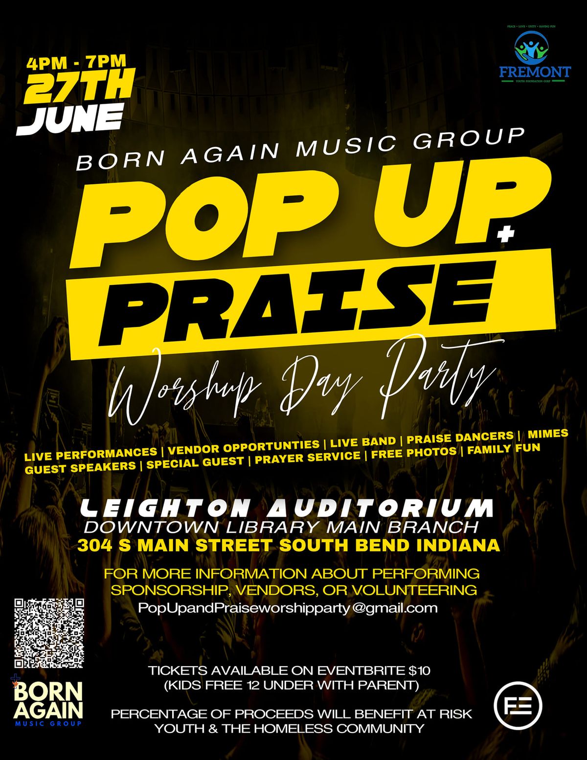 Pop up and Praise: Worship Party