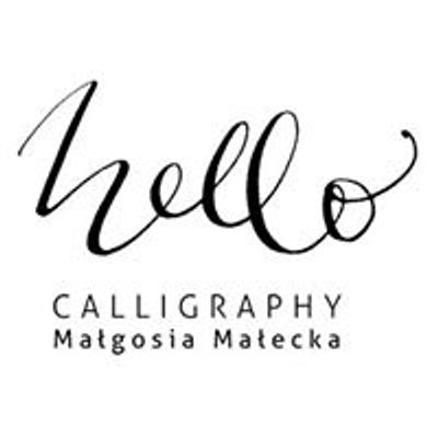 HELLO calligraphy