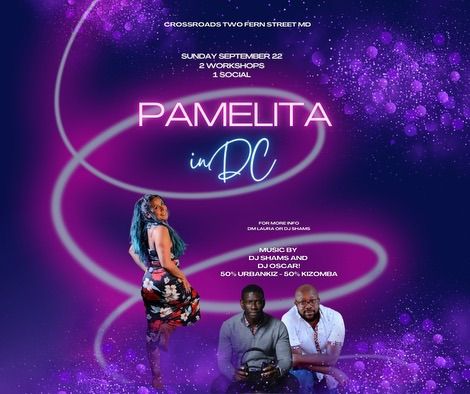 Save the date - Pamelita in DC!