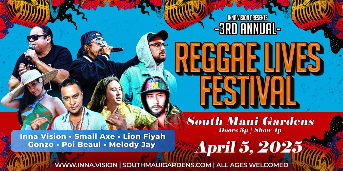 Reggae Lives Festival Maui 