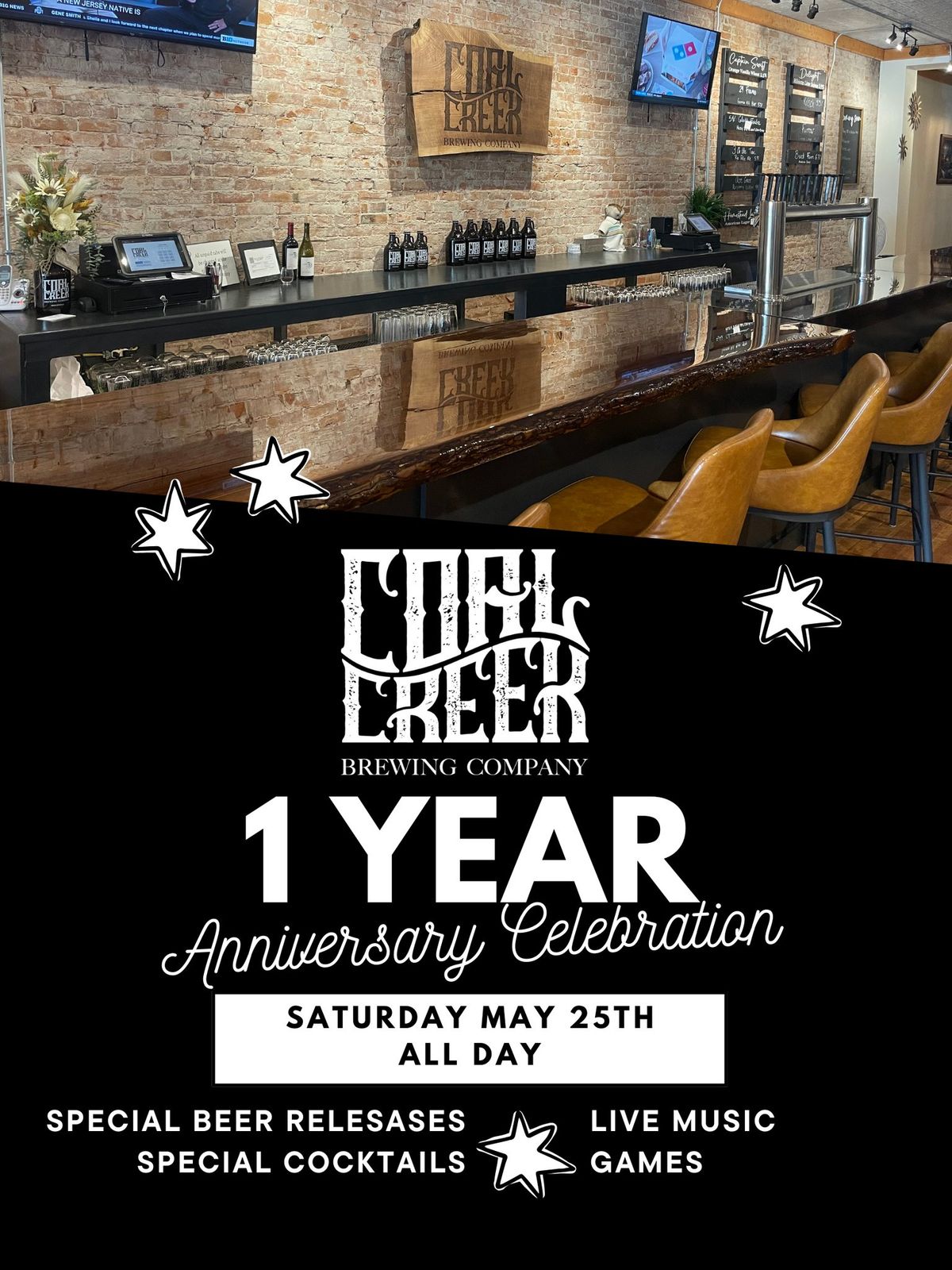 Coal Creek 1 Year Anniversary Celebration