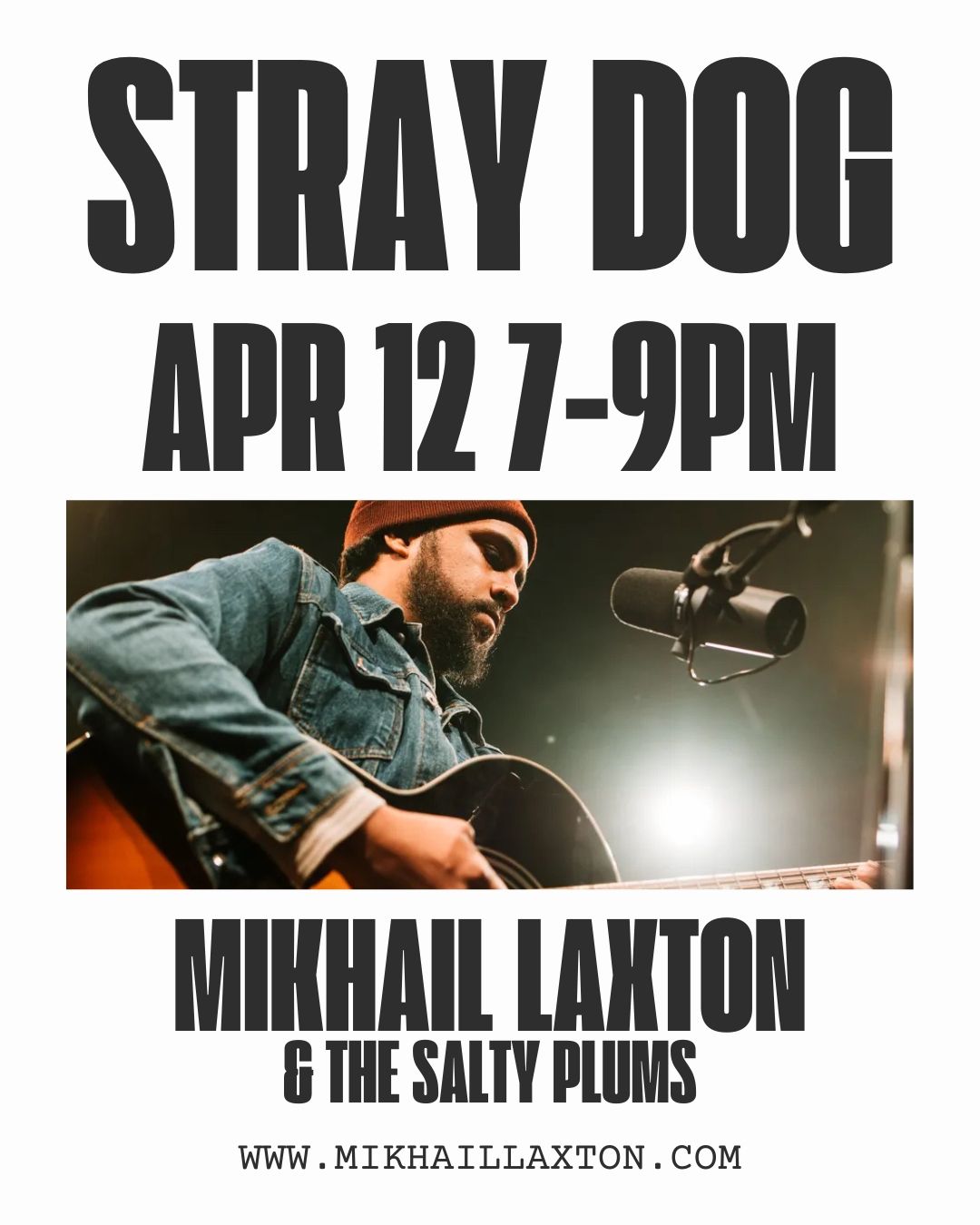 SDBC Taproom Concerts Presents - Mikhail Laxton & The Salty Plums