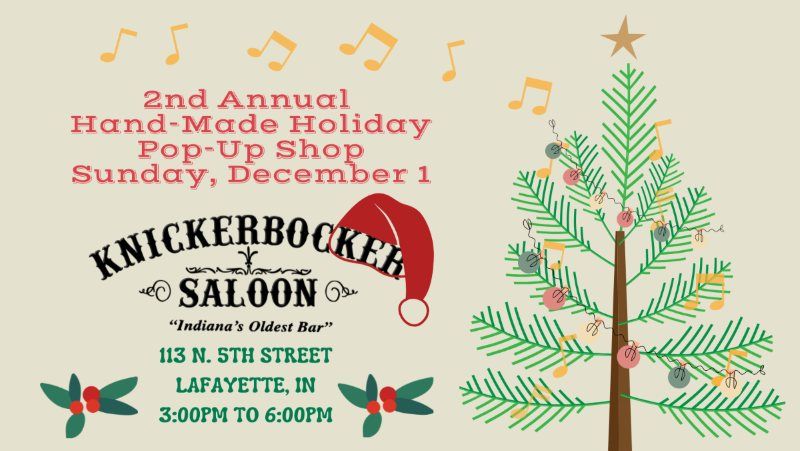 2nd Annual Knickerbocker Hand-made Holiday Pop-Up Shop