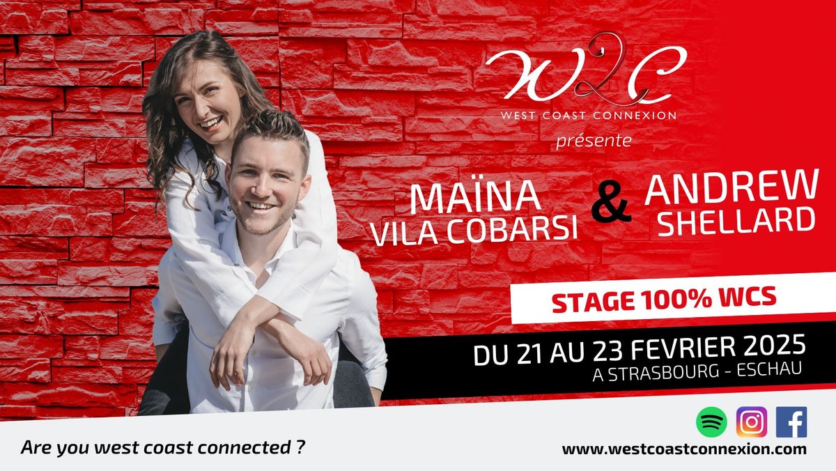 Stage 100% WCS avec Ma\u00efna Vila Cobarsi & Andrew Shellard