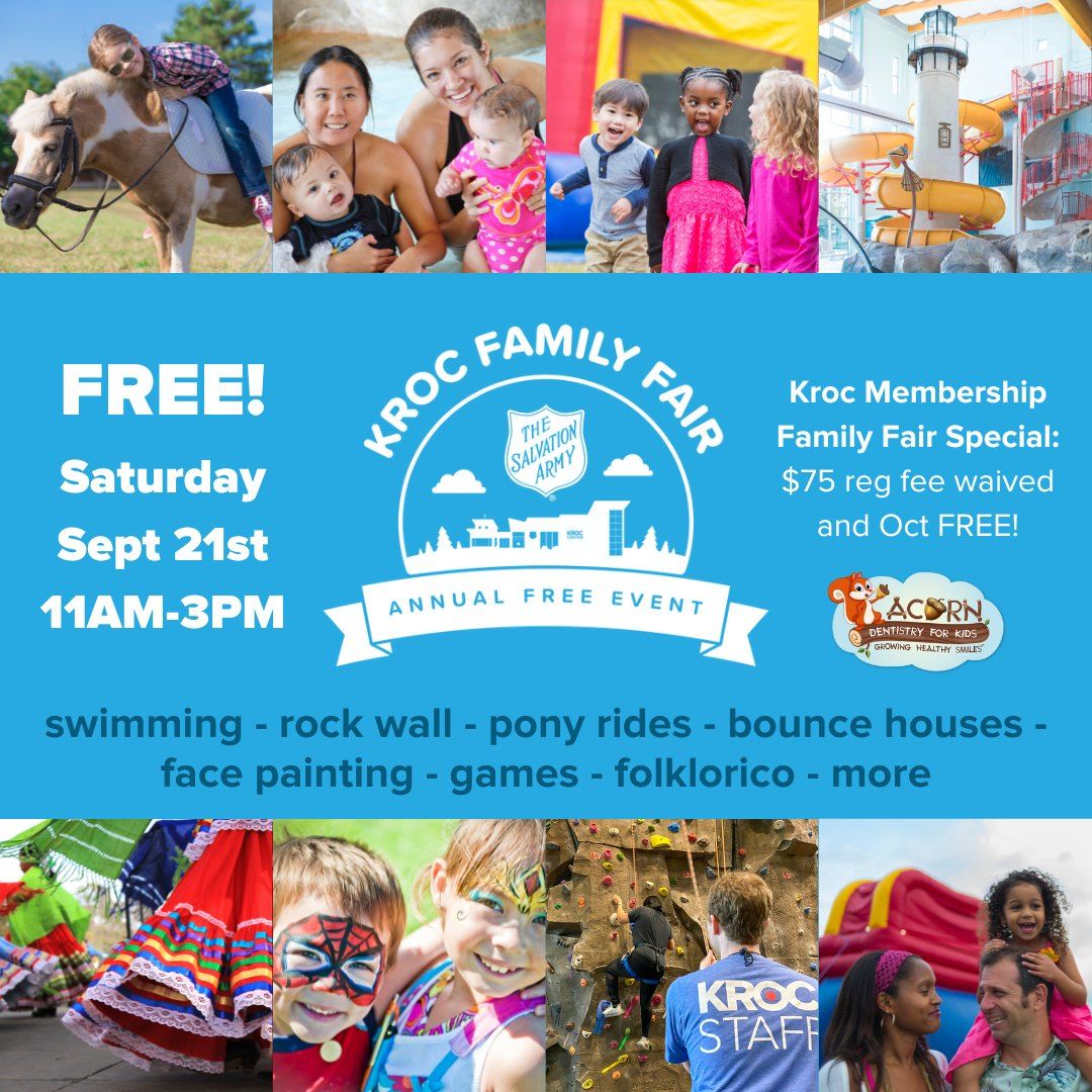 Salem Kroc Center Family Fair - FREE!