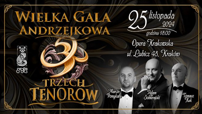 Wielka Gala Andrzejkowa Trzech Tenor\u00f3w