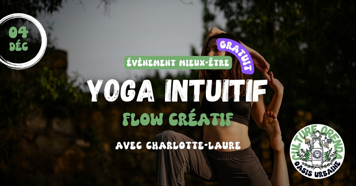 YOGA INTUITIF : flow cr\u00e9atif