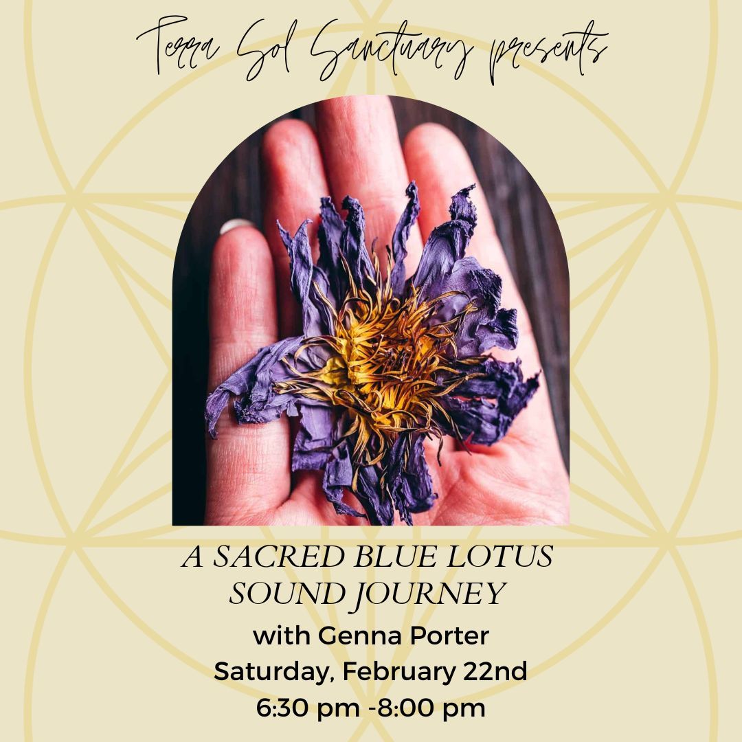 A Sacred Blue Lotus Sound Journey