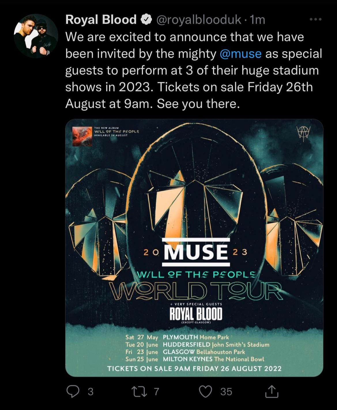 Pinkpop 2025 - Sunday - Muse Tickets