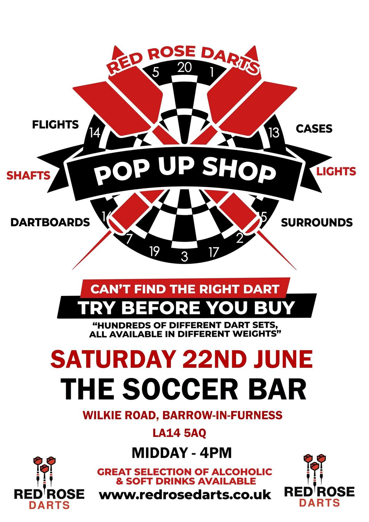 Darts Pop-up Shop (Barrow)