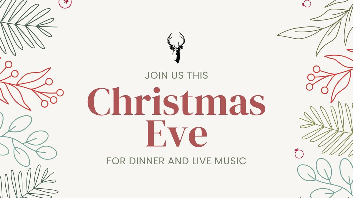 Christmas Eve Tuesday 24th - Dinner and Live Music with Josie Derland