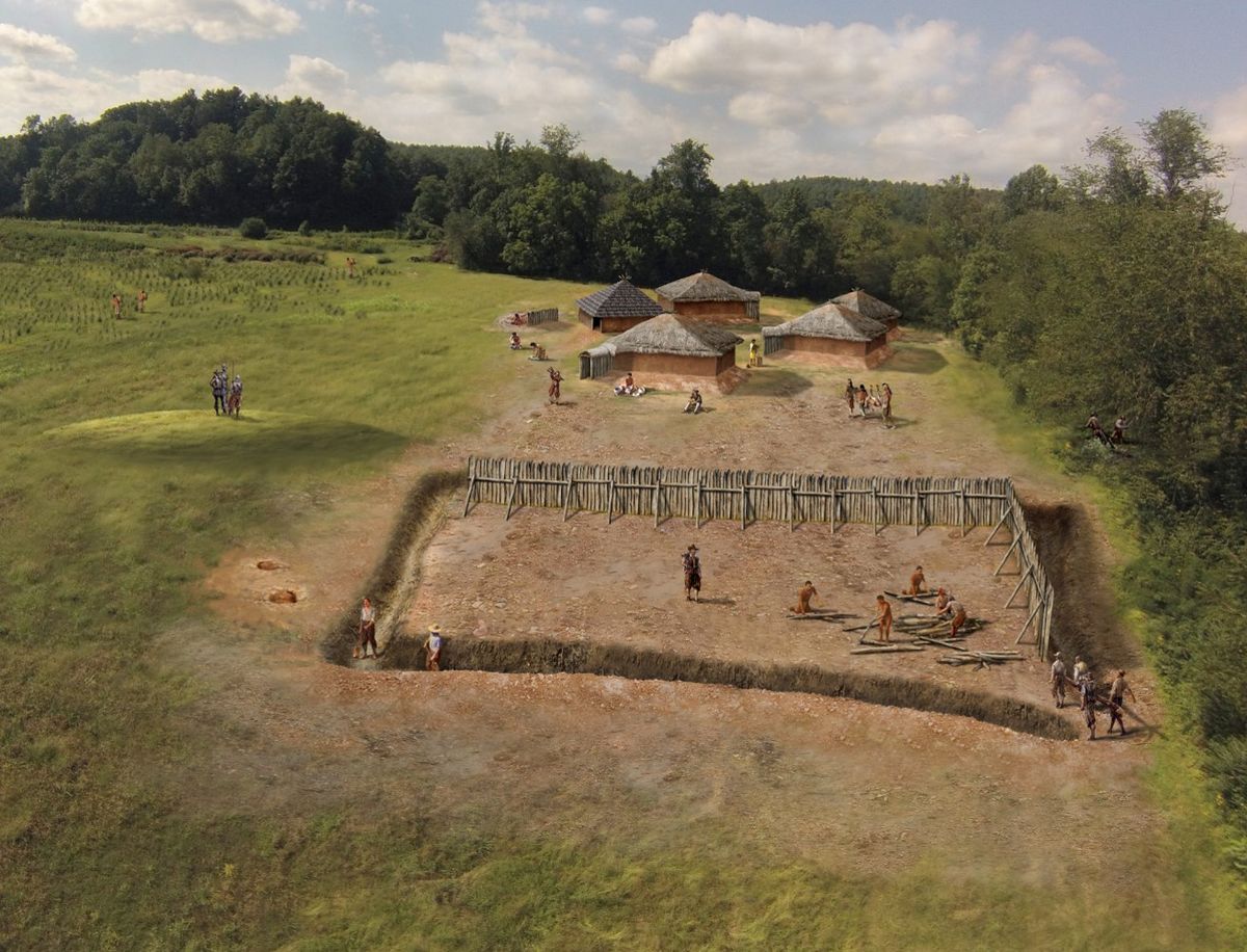 Conquistadors in NC - Excavations at the Berry Site