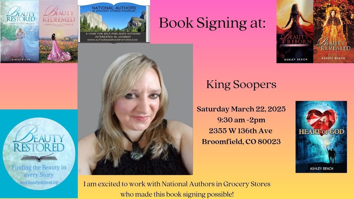 King Soopers Book Signing Broomfield 