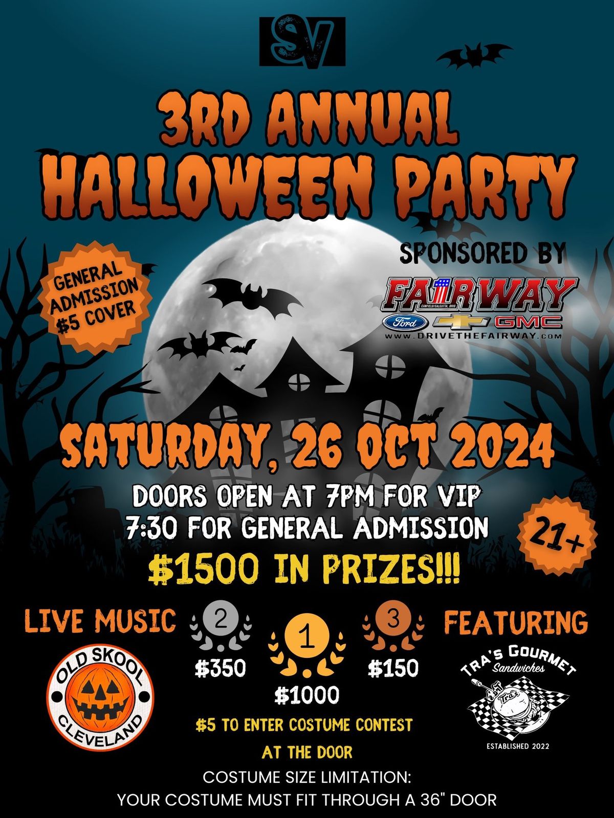 3rd Annual Halloween PARTY!! 