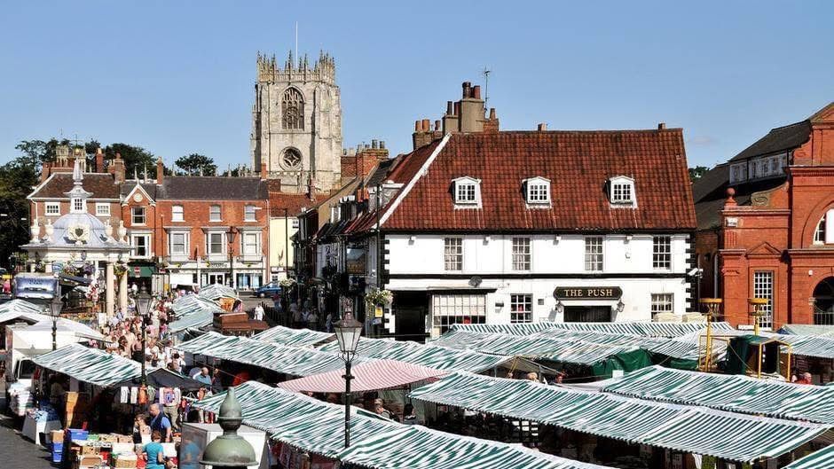 Day trip by coach to Beverley Market 