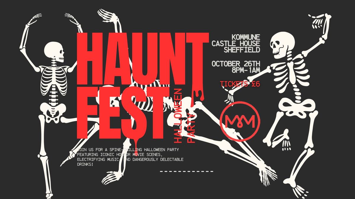 HAUNT FEST | Kommune Sheffield Halloween Event