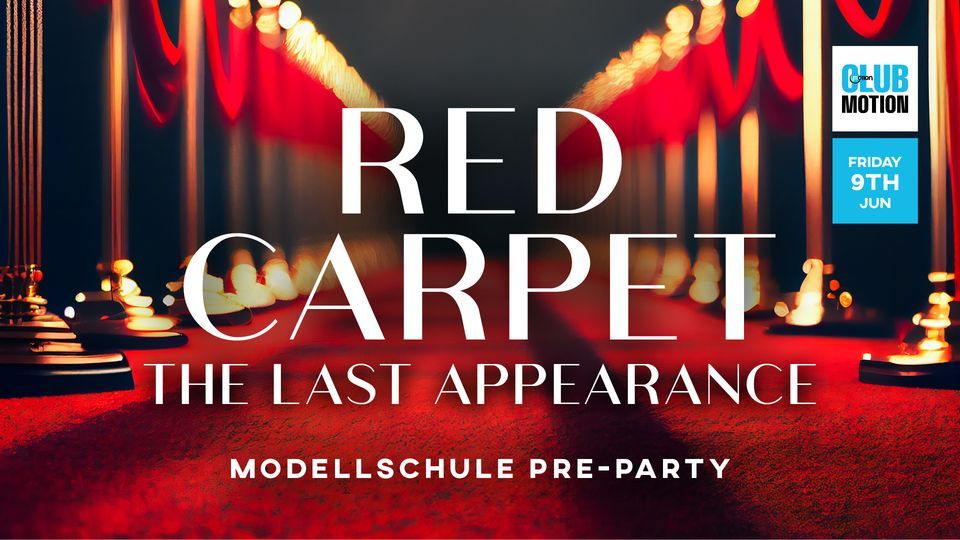 Red Carpet - Modellschule Pre-Party