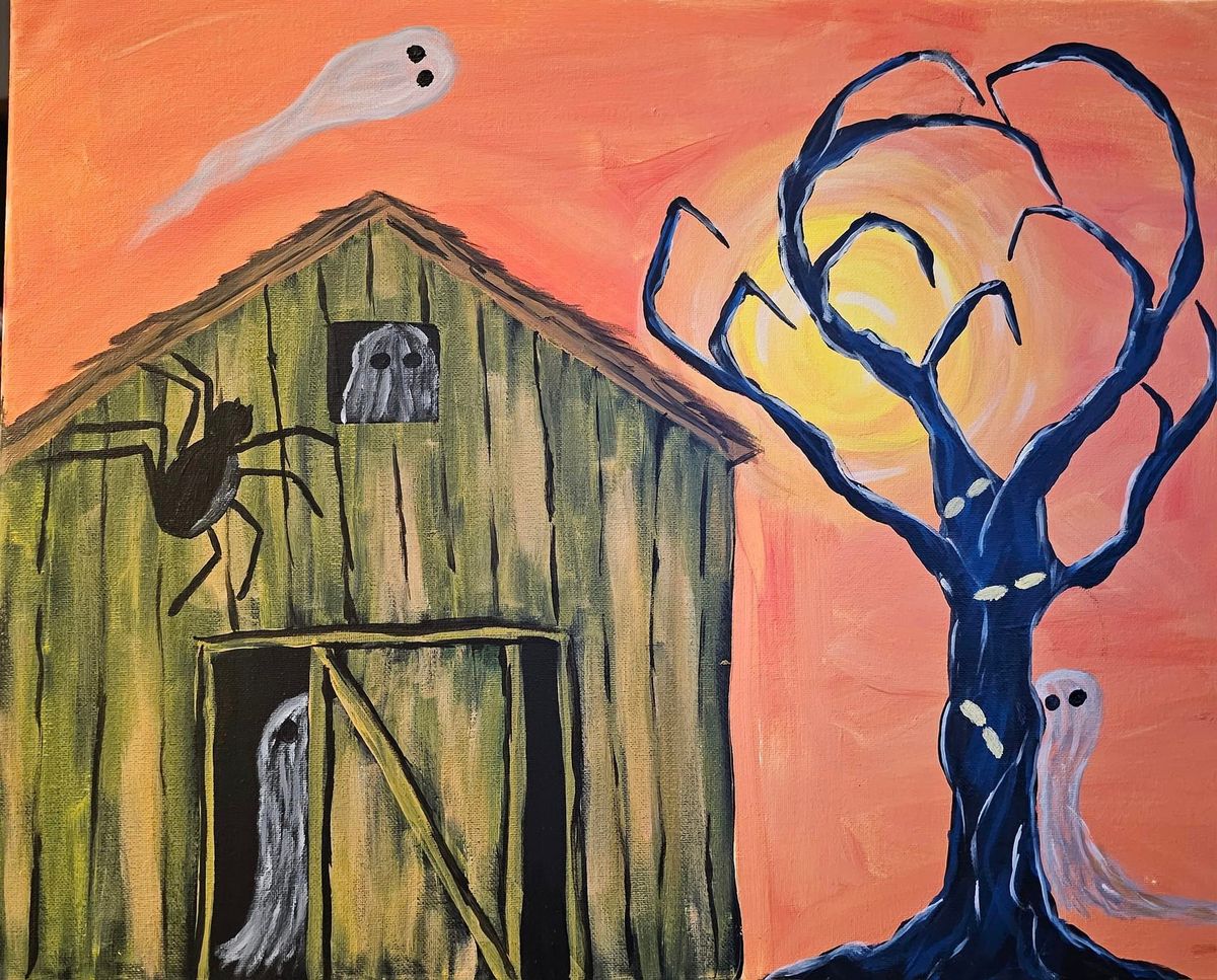 Larrabee Lager Co. and Paint ~ Haunted House H3