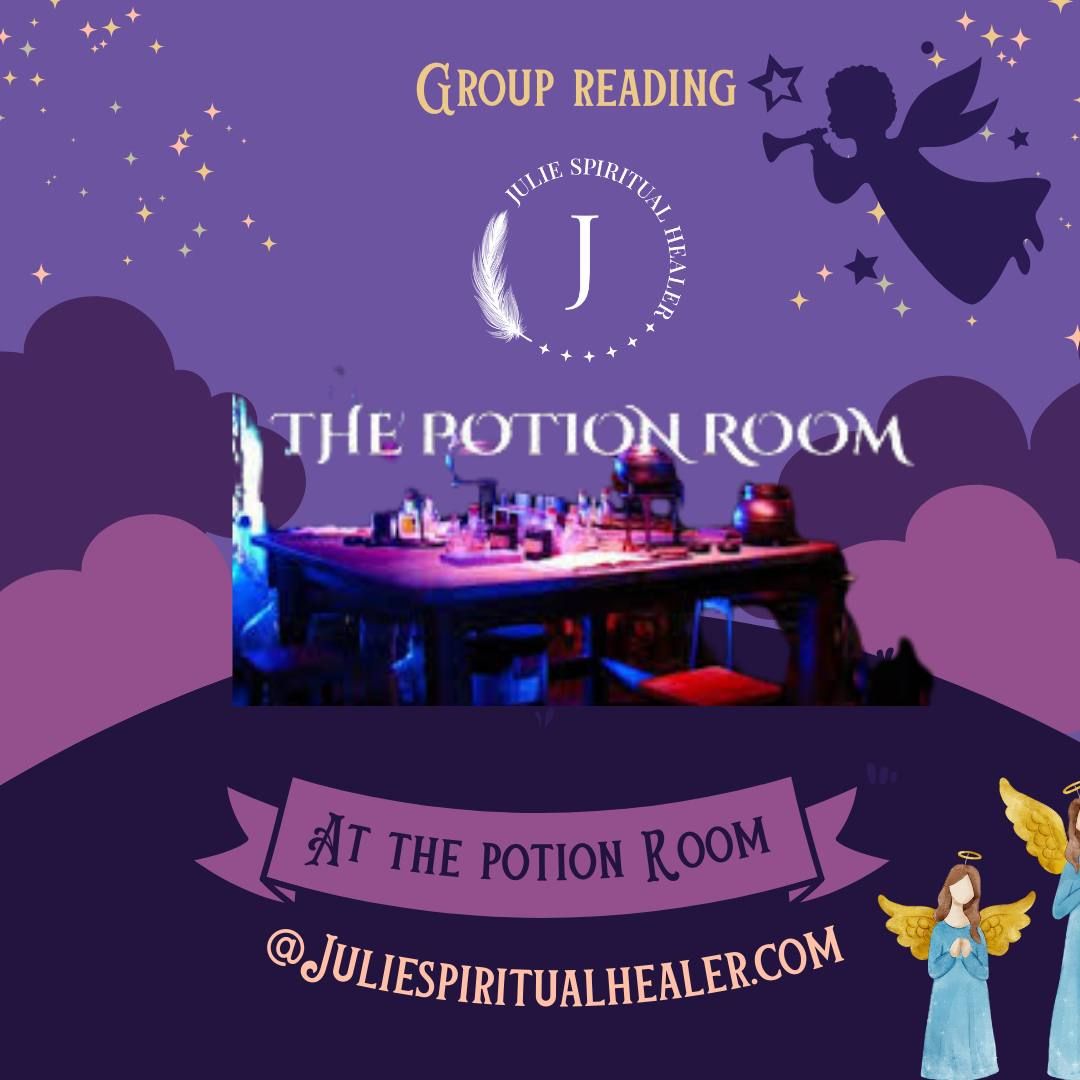 Group Reading at The Potion Room