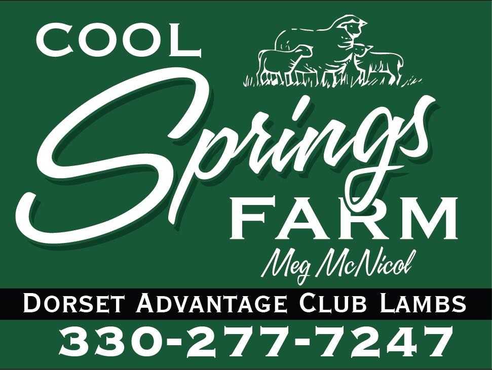 Cool Springs 2025 Bid Board Lamb Sale