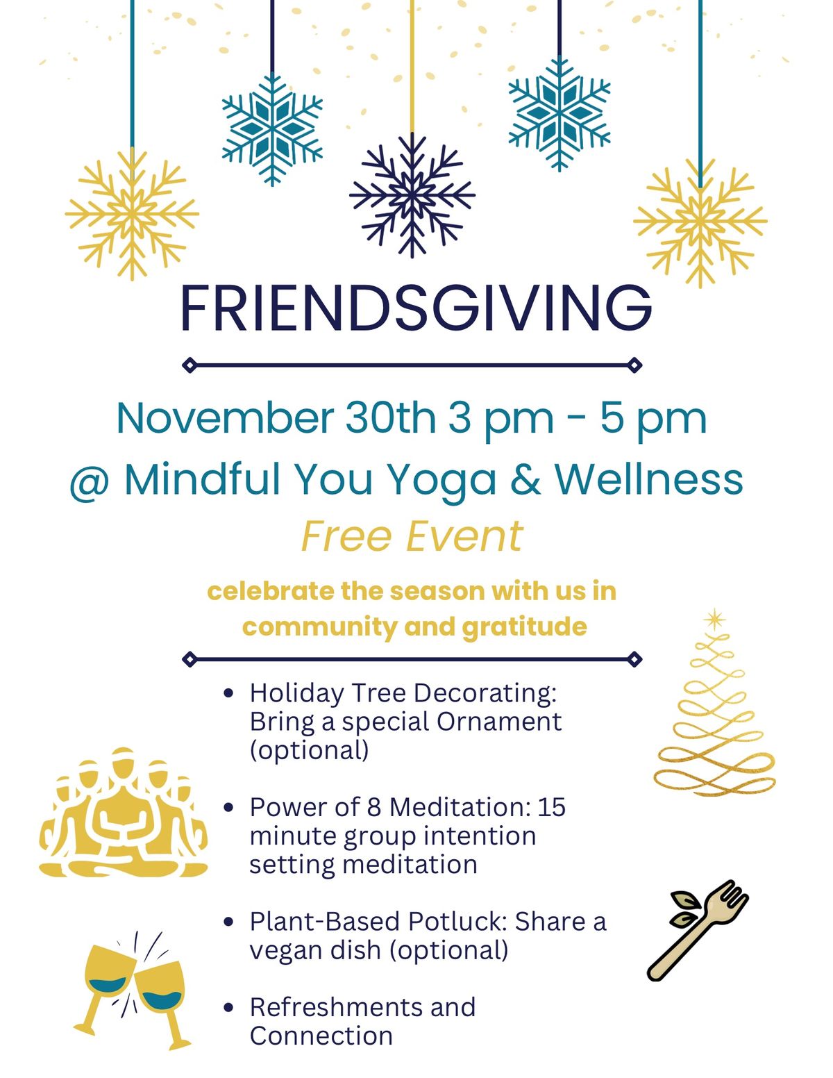 Mindful You Friendsgiving