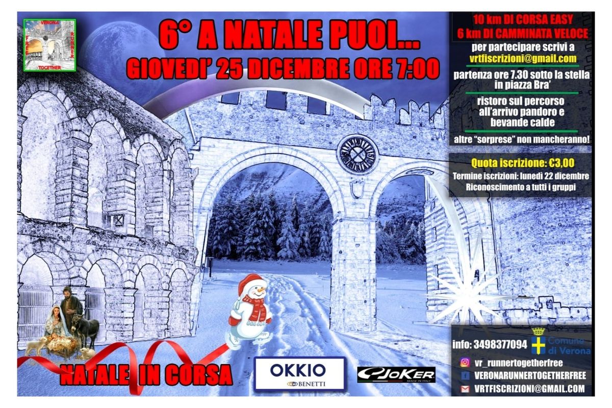 NATALE DI CORSA A NATALE PUOI!!