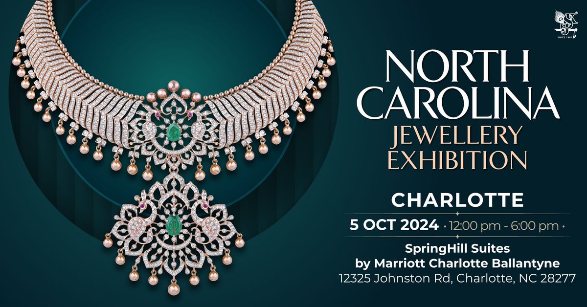 Largest Jewellery Exhibition in Charlotte, NC by Sri Krishna Jewellers, Frisco TX