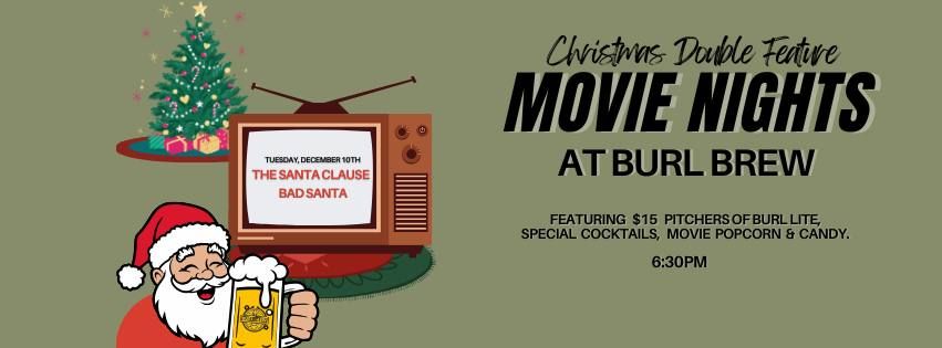 Christmas Double Feature at Burl Brew: Home Alone + The Grinch